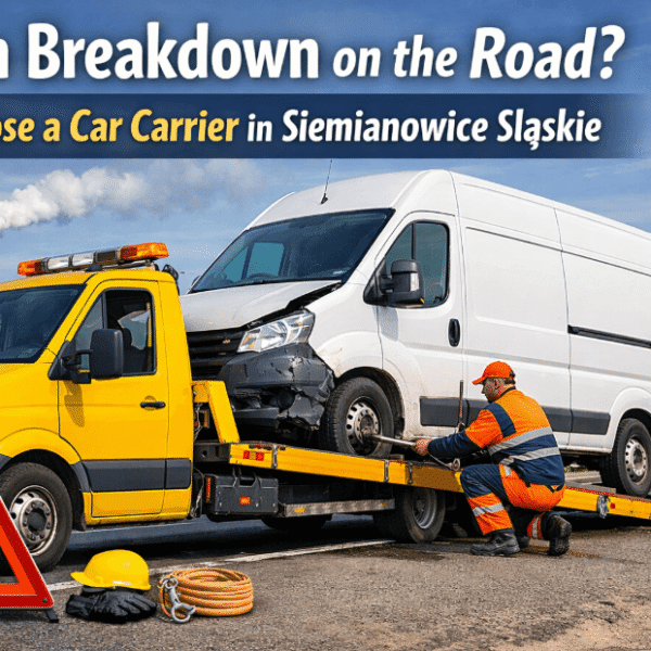 Van Breakdown on the Road? Choose a Car Carrier in Siemianowice Śląskie