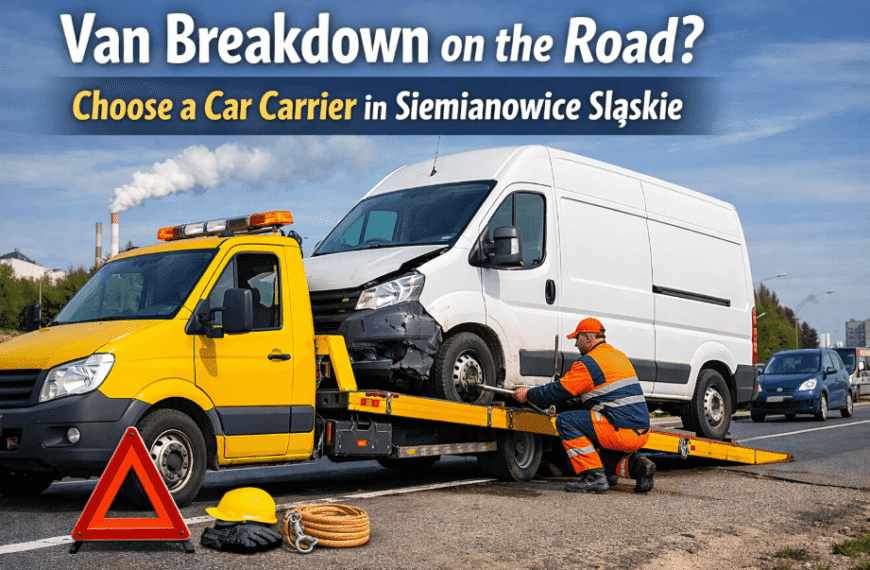 Van Breakdown on the Road? Choose a Car Carrier in Siemianowice Śląskie