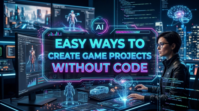 Easy Ways to Create Game Projects Without Code